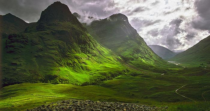 Glencoe völgy