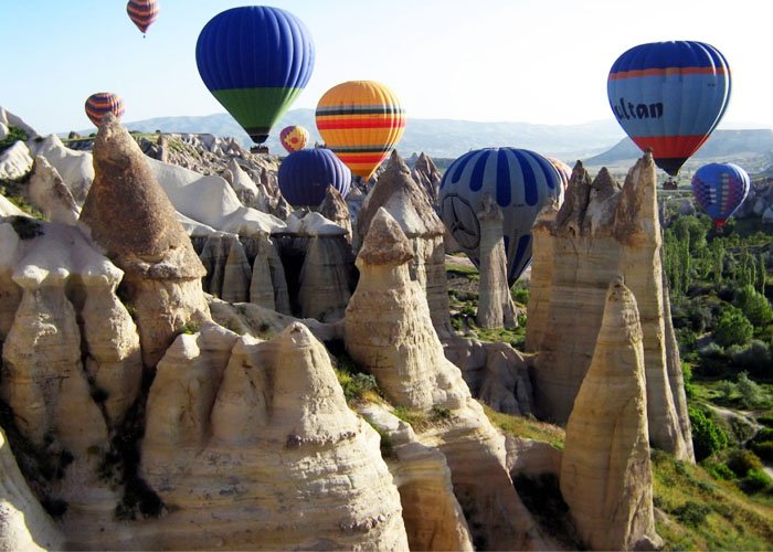 8 legszebb úti cél: Cappadocia, Törökország