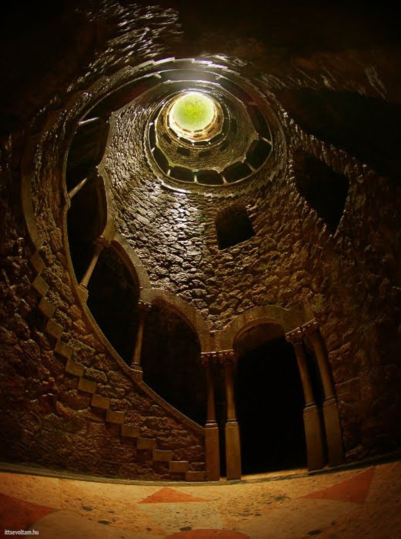 Titokzatos helyszín, melyet alagutak kötnek össze a park többi részével - Quinta da Regaleira